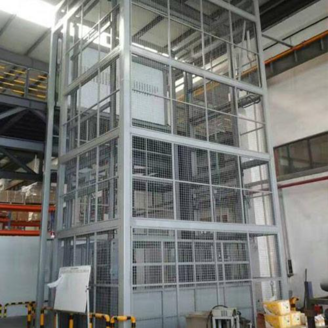 舞阳导轨式升降平台货梯